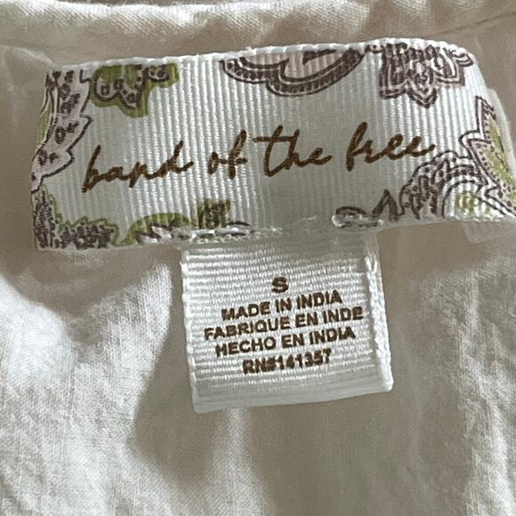 Band of the Free Arrouya Dress Cream Small - Picture 10 of 10